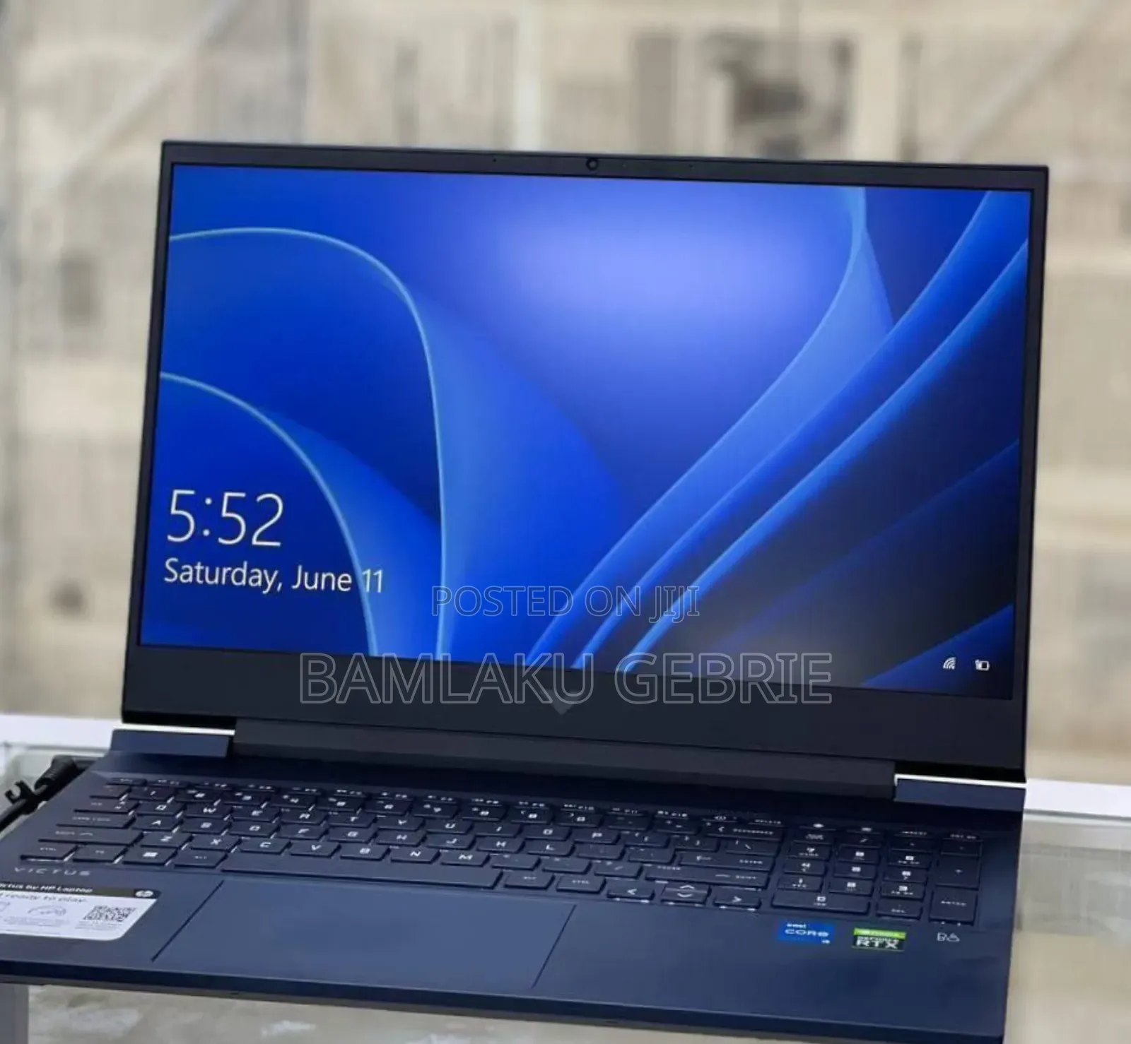 New Laptop HP Victus 16 16GB Intel Core I7 SSD 512GB