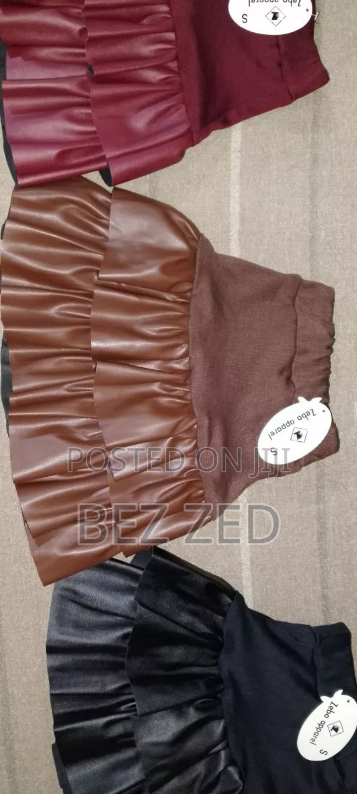 Mini Leather Dresses for Kids