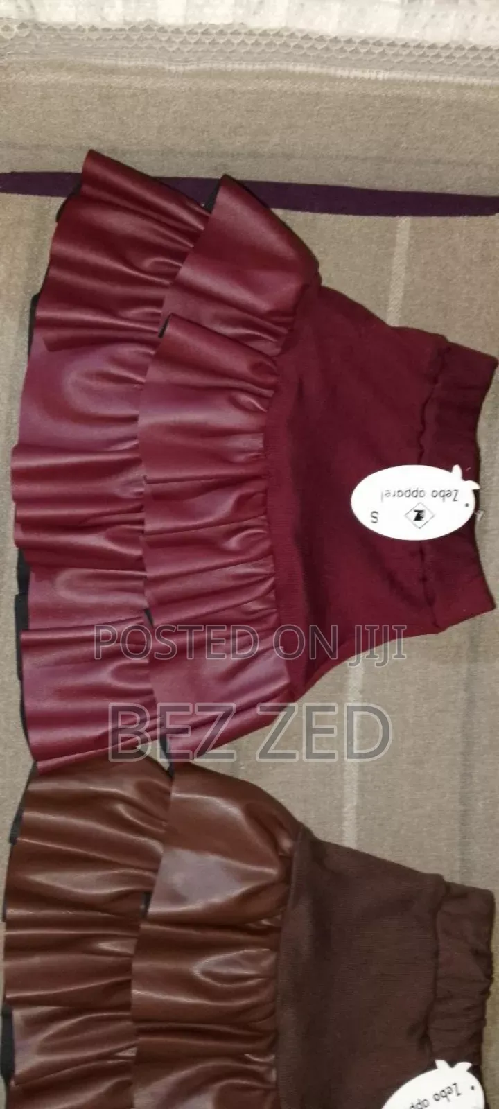 Mini Leather Dresses for Kids