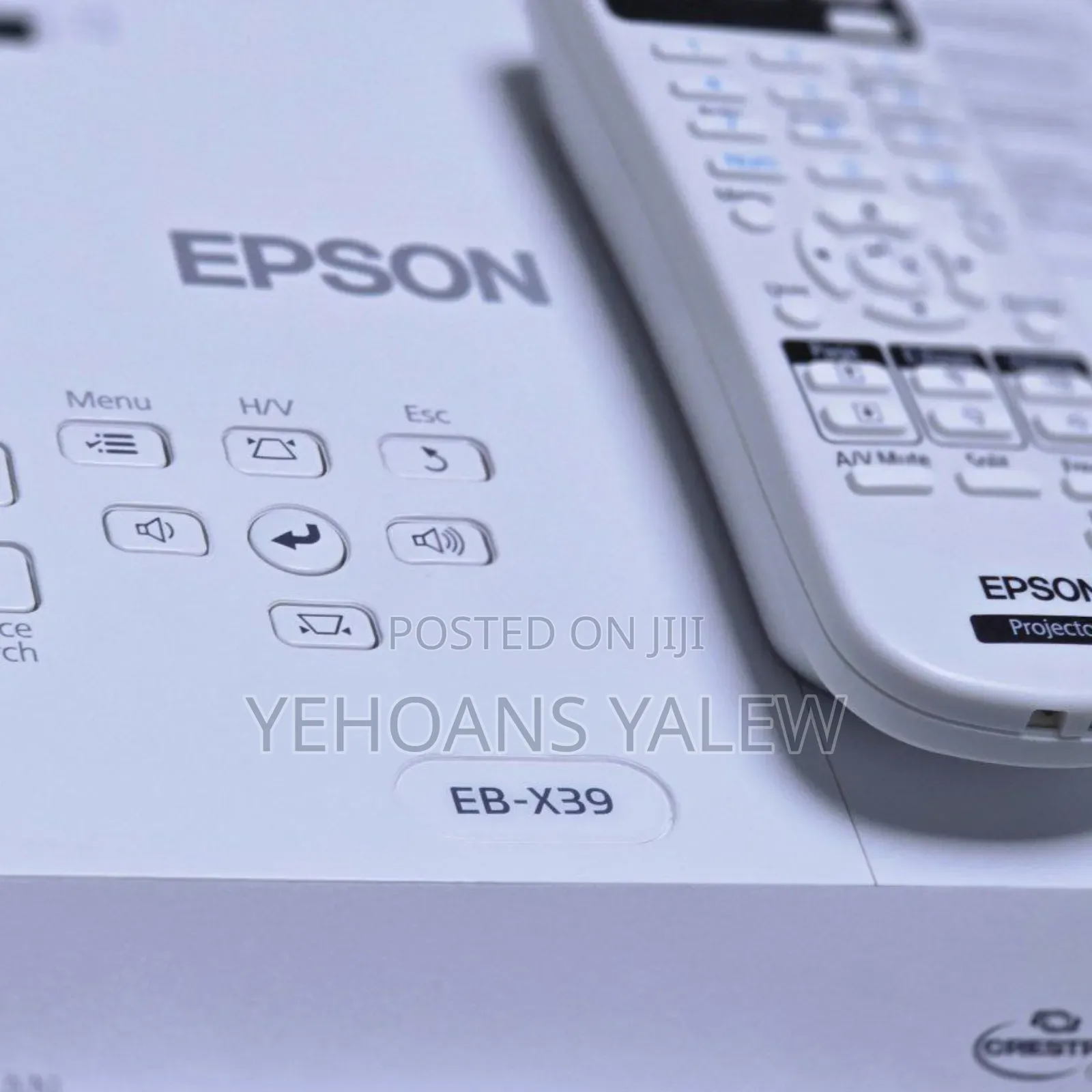 Rbrand New Epson Projector Has Remote Model Name: Eb-X39 Hardwa