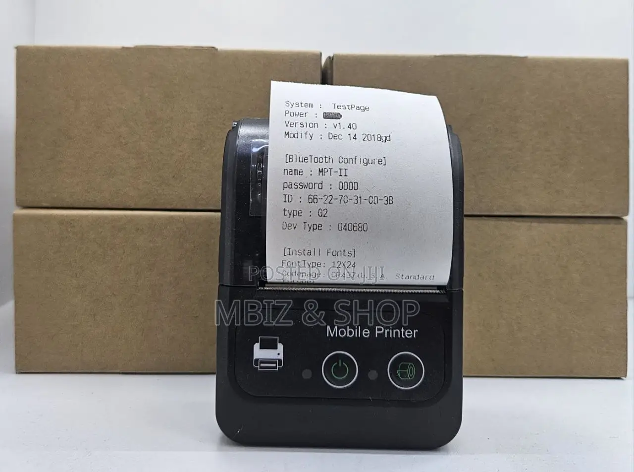 Mobile Wireless Thermal Printer