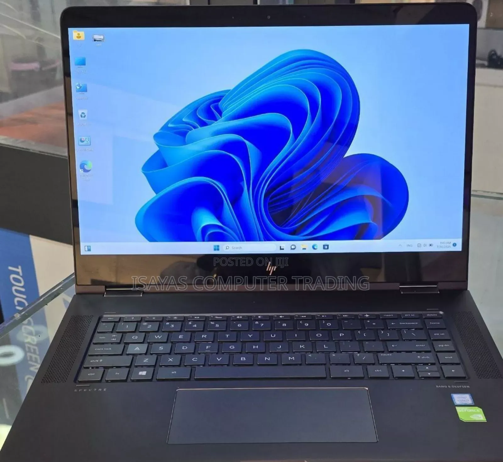 New Laptop HP Spectre X360 16GB Intel Core I7 SSD 512GB