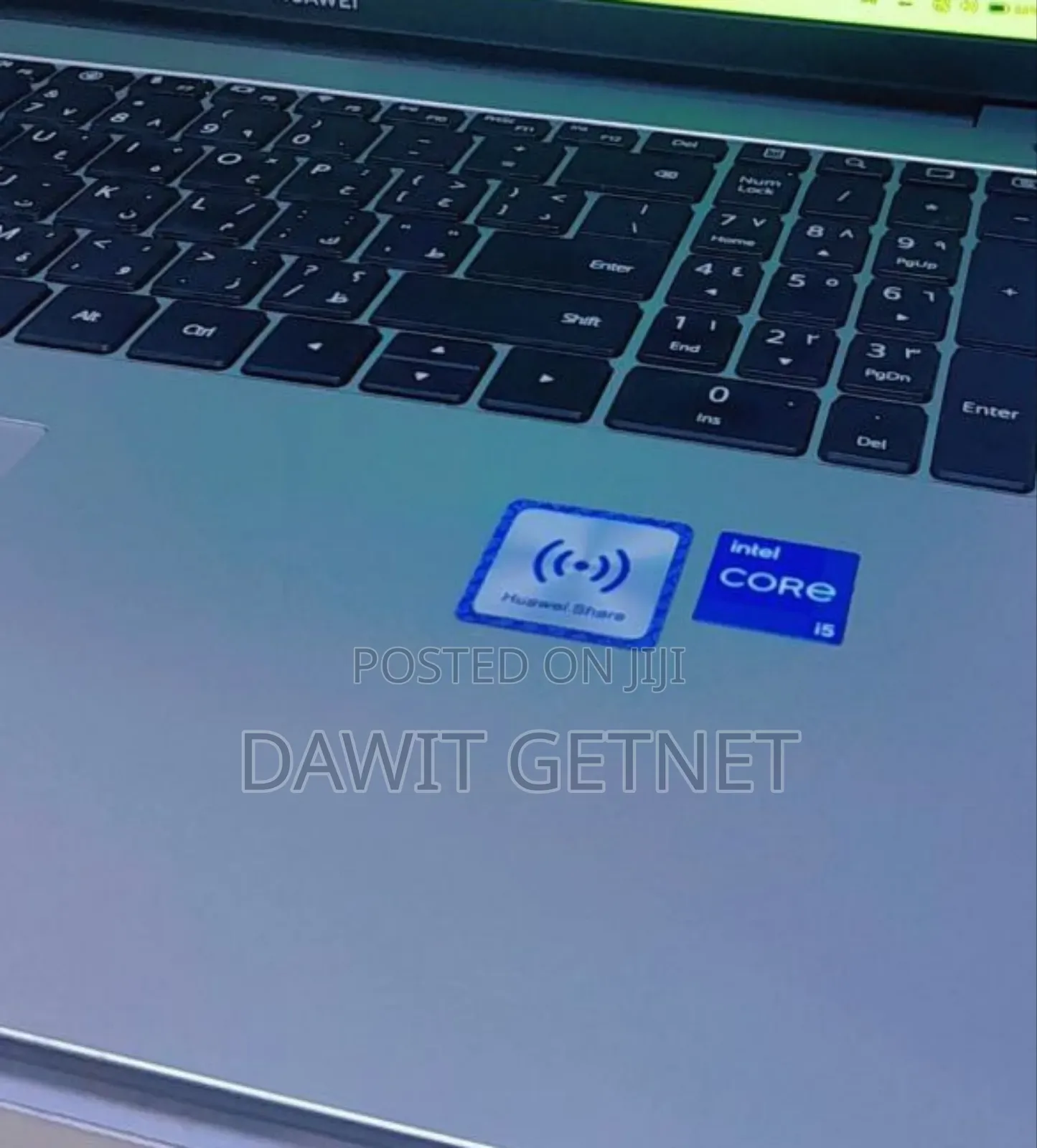 New Laptop Huawei MateBook 13 WRT-W19E 8GB Intel Core I5 SSD 512GB