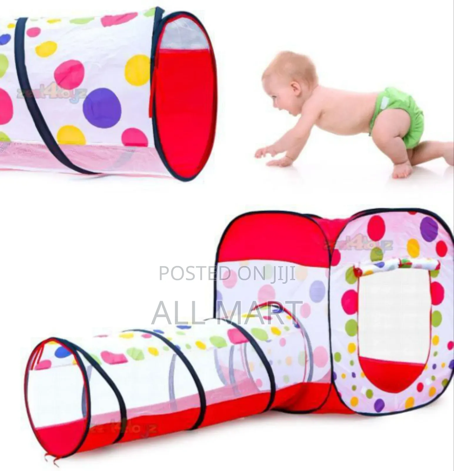 2 in 1 Majic Ball House and Tunel Tent