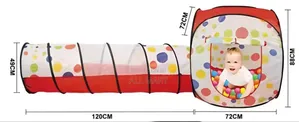 2 in 1 Majic Ball House and Tunel Tent