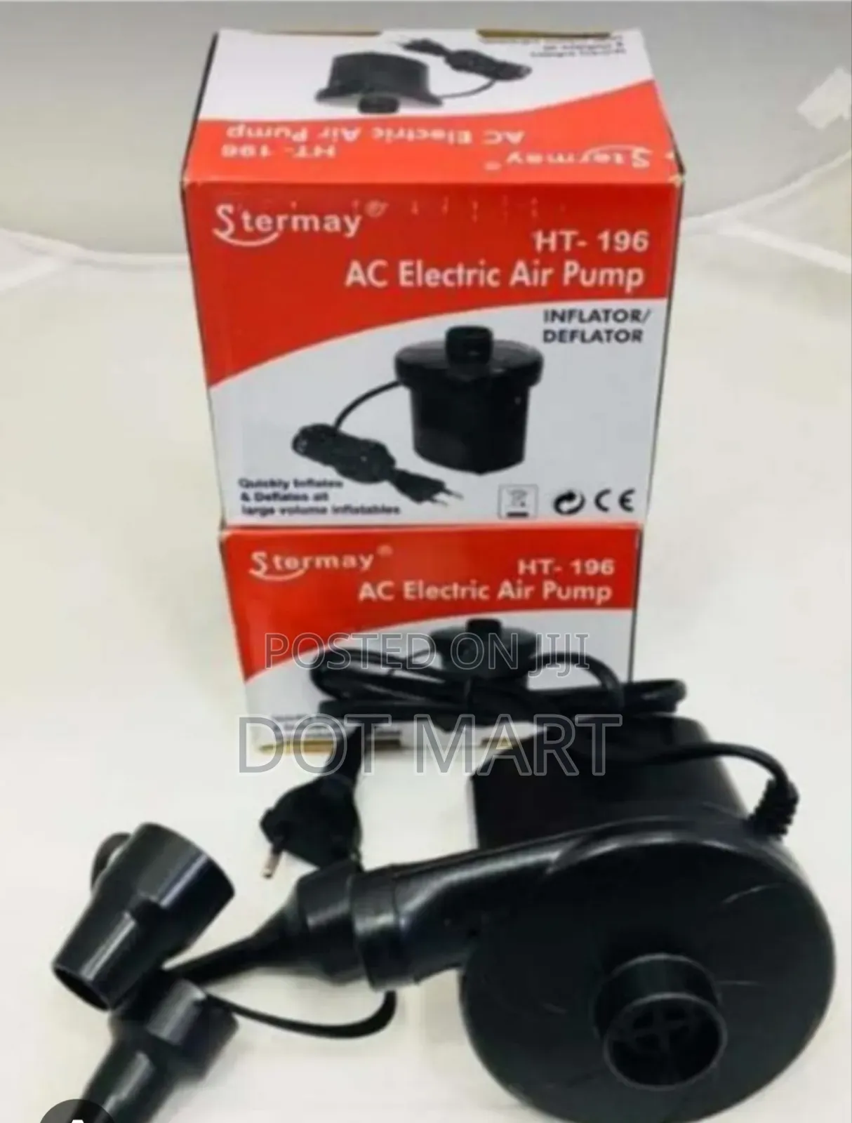 Intex Air Mattress With Pump (99cm×1.91m×25cm)(በአየር የሚነፋ ፍራሽ ከነመንፊያው