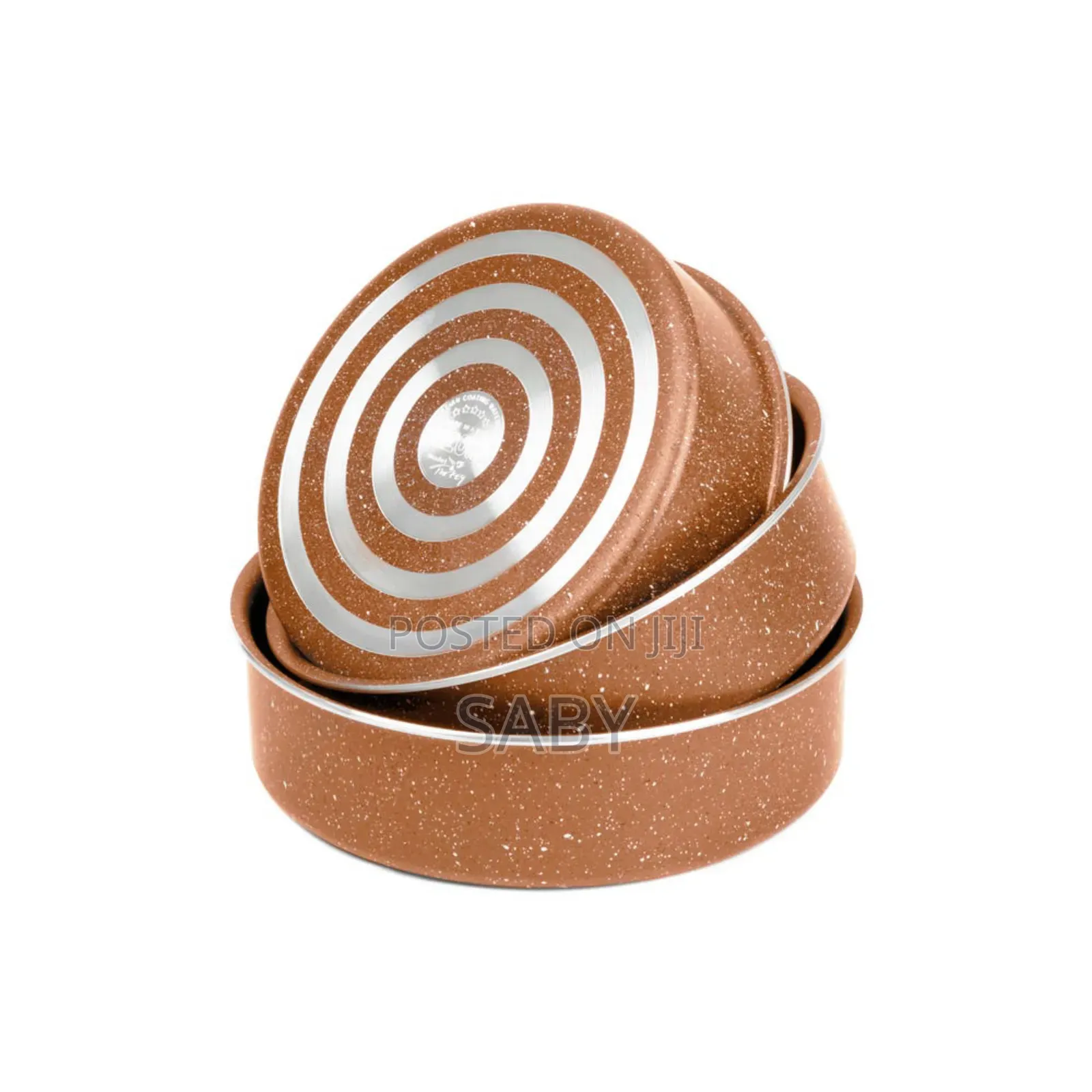 Momcoc Granite Coated Round Baking Pan