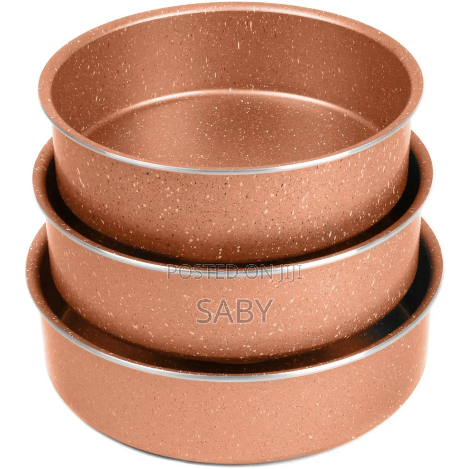 Momcoc Granite Coated Round Baking Pan