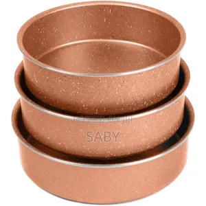 Momcoc Granite Coated Round Baking Pan