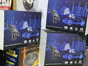 Photo - ለዘመናዊ መኪናዎ የሚመጥን 2 ካሜራና GPS +ሚሞሪ የሚቀበል Smart 4g Cloud Dashcam With GPS