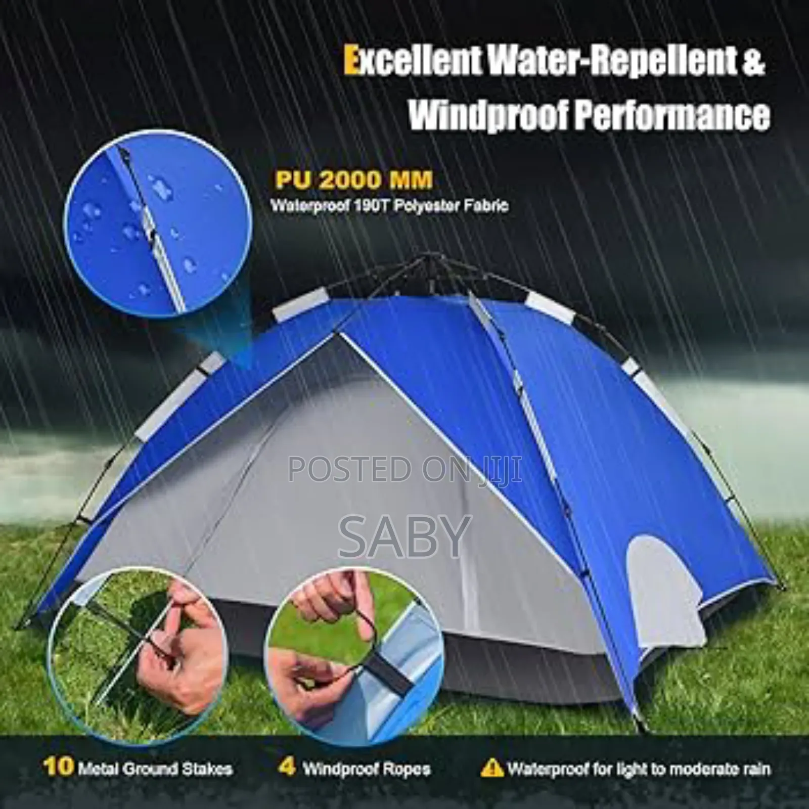 Camping Tent for 3_4 Person