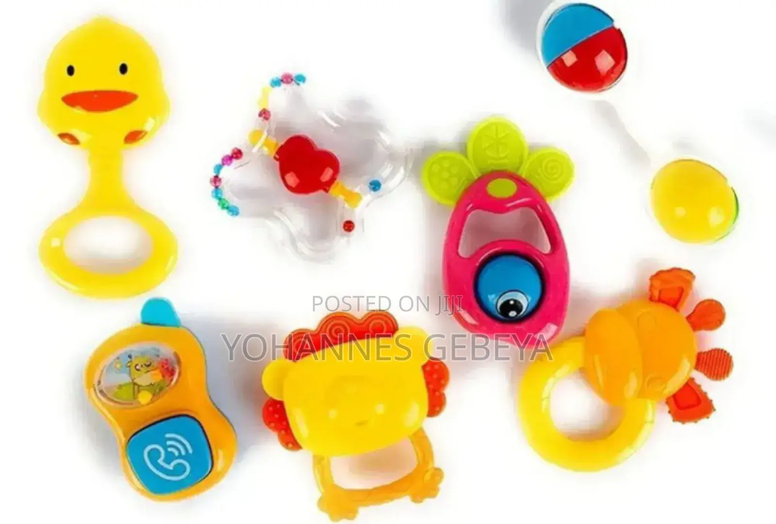7 Pieces Baby Rattle