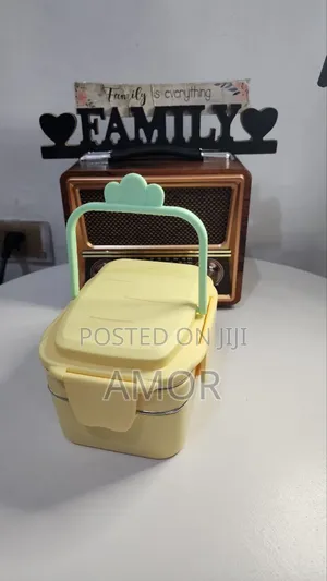 Two Layered Compartmented Lunch Box