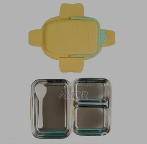 Two Layered Compartmented Lunch Box