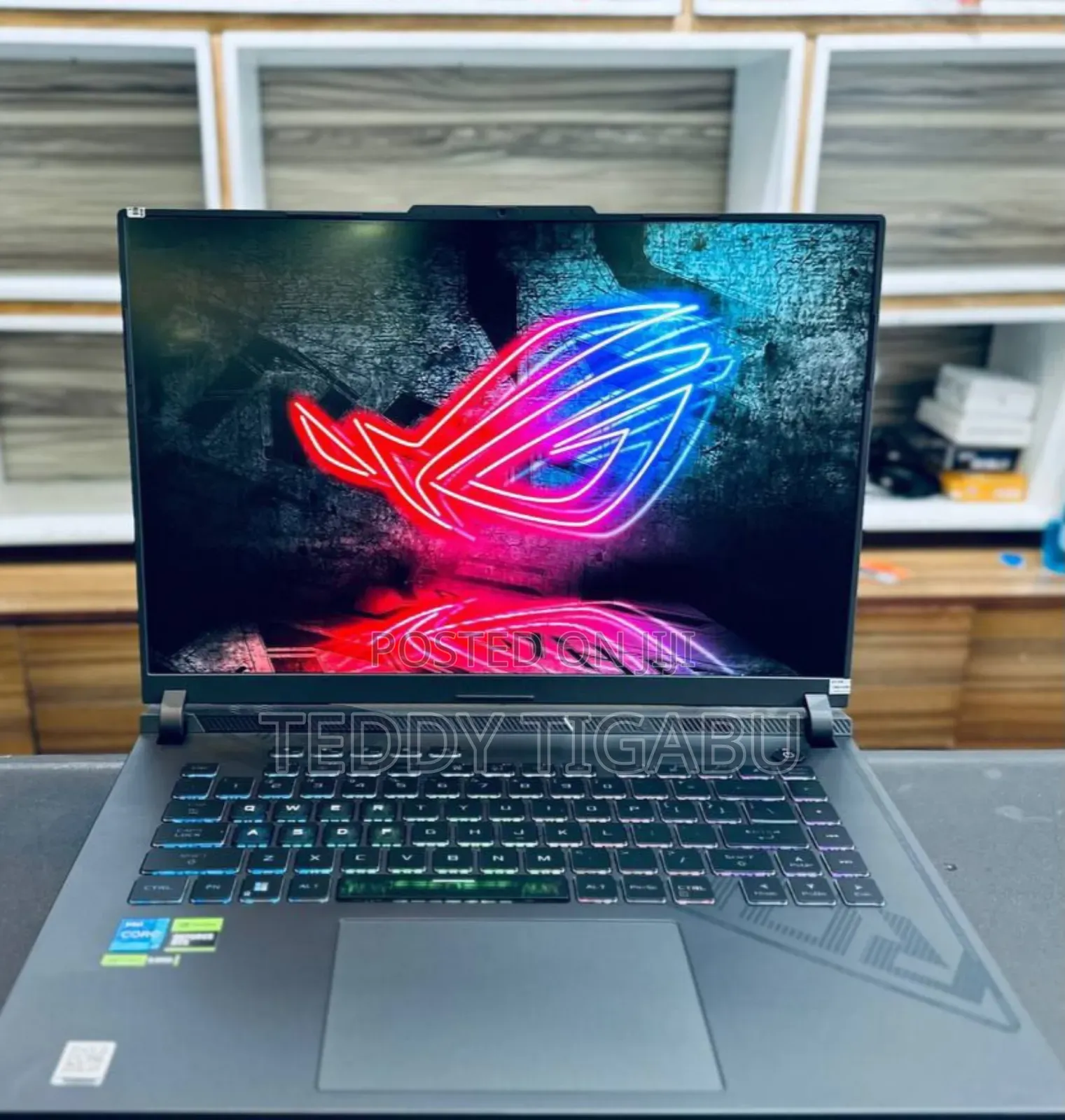 New Laptop Asus ROG Strix G16 G614 16GB Intel Core I7 SSD 1T