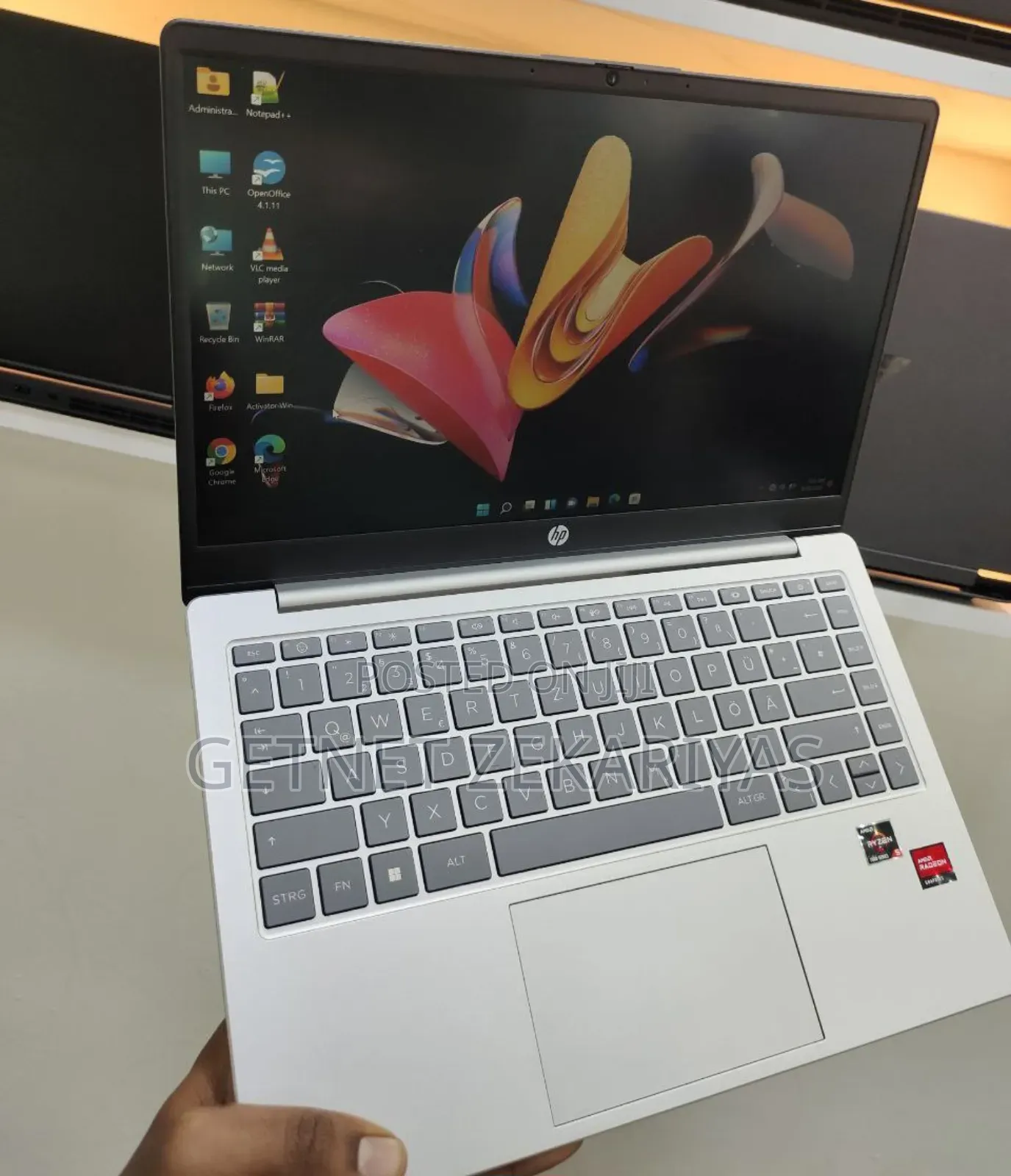 New Laptop HP Stream Notebook 8GB AMD Ryzen 5 SSD 512GB