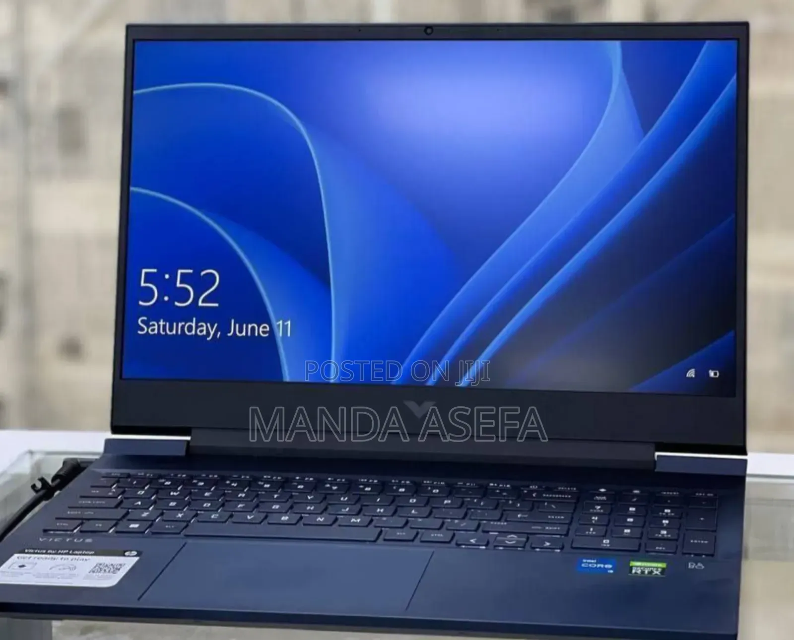 New Laptop HP Victus 16 16GB Intel Core I7 SSD 512GB