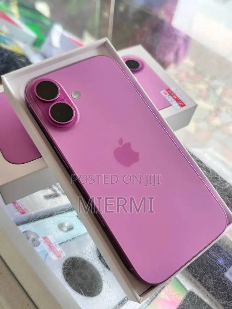 New Apple iPhone 16 128 GB Pink
