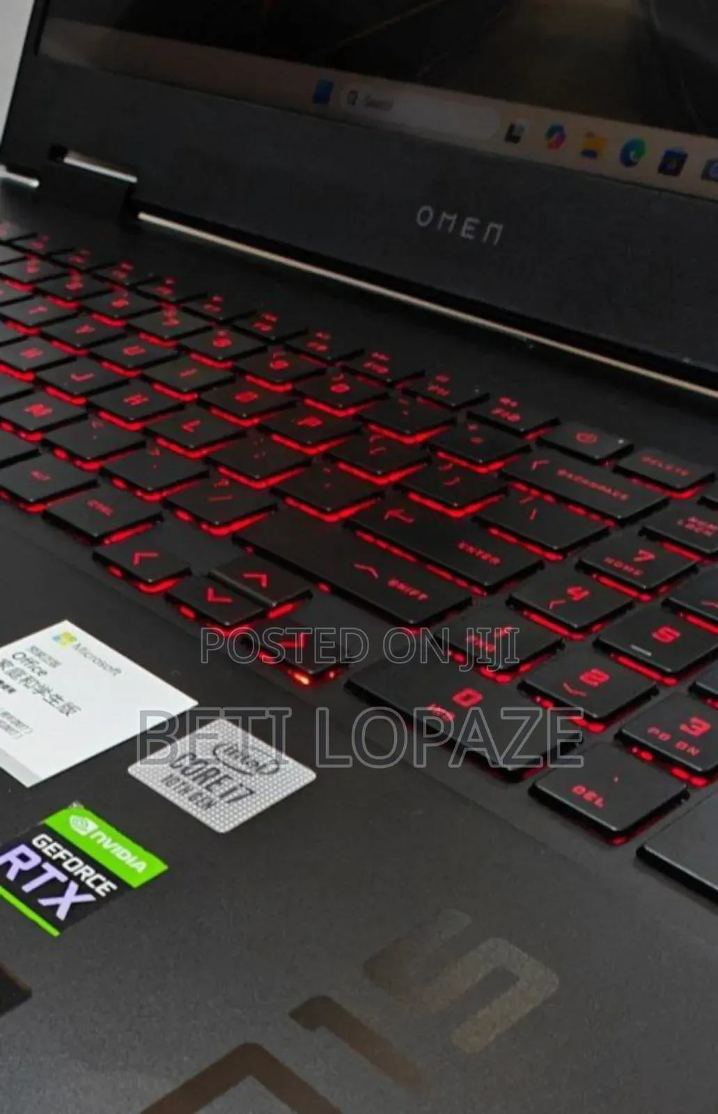 New Laptop HP Omen X 16GB Intel Core I7 SSD 512GB