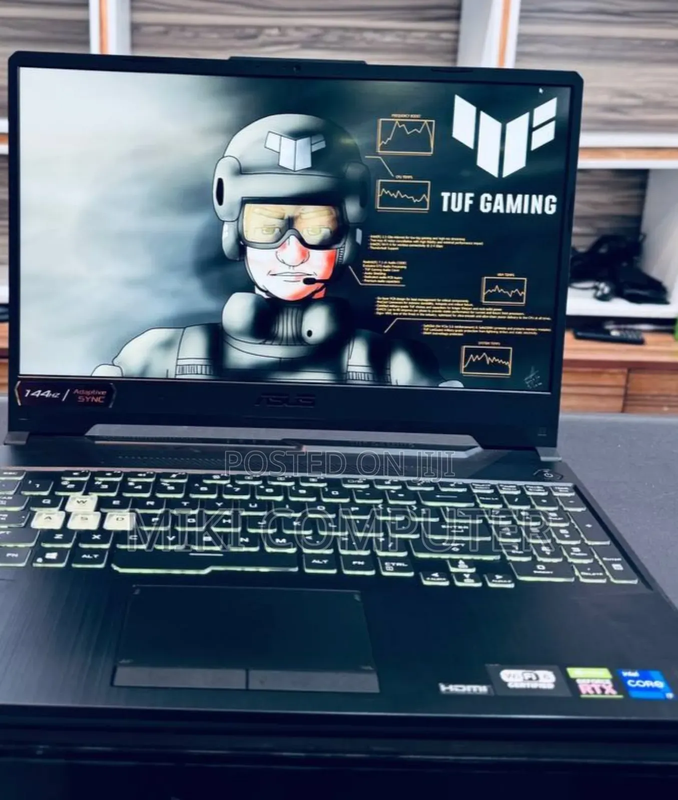 New Laptop Asus TUF Gaming A15 16GB Intel Core I7 SSD 512GB