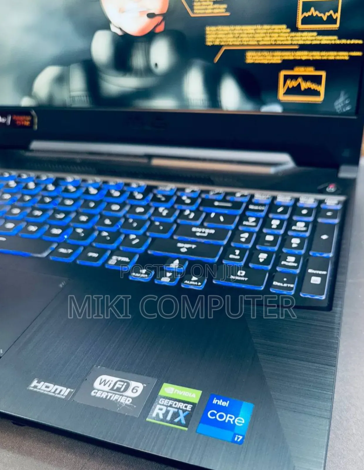 New Laptop Asus TUF Gaming A15 16GB Intel Core I7 SSD 512GB