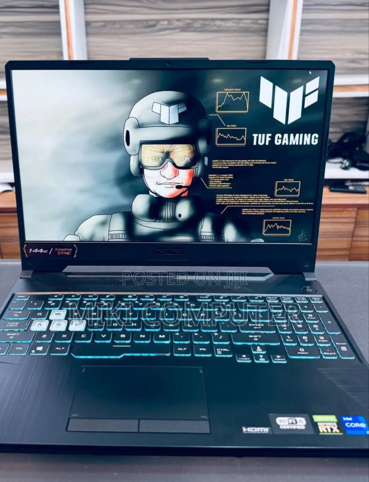 New Laptop Asus TUF Gaming A15 16GB Intel Core I7 SSD 512GB