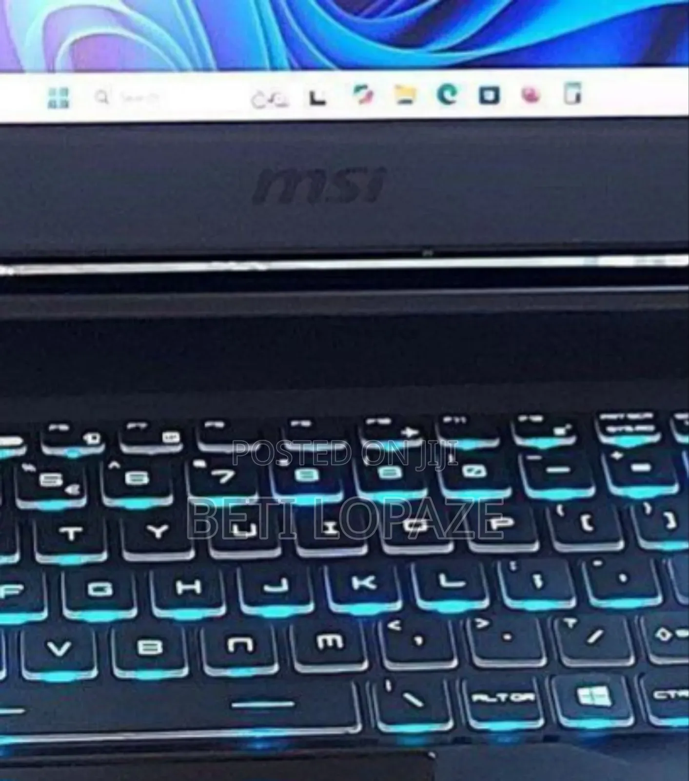 New Laptop MSI GL62M 7REX 16GB Intel Core I7 SSD 1T