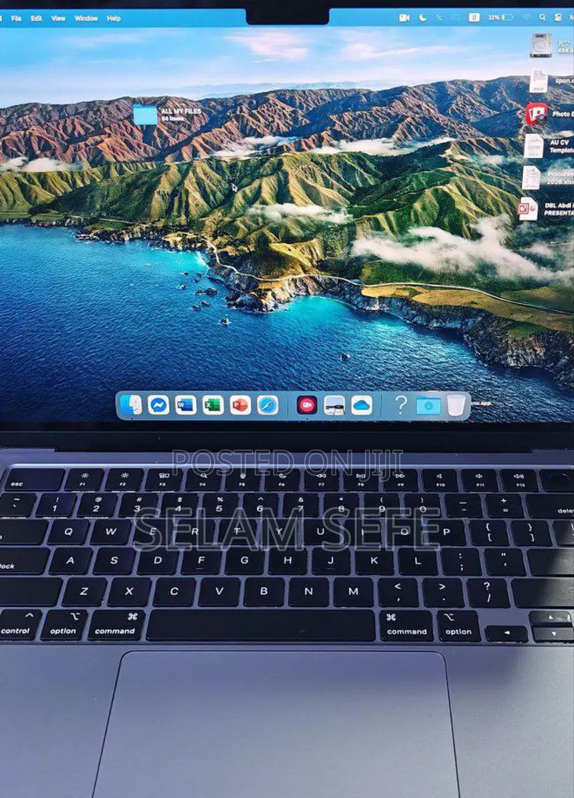 New Laptop Apple MacBook Air 2022 M2 8GB SSD 512GB