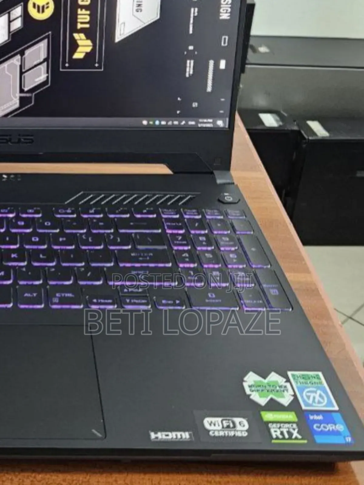 New Laptop Asus TUF Dash F15 16GB AMD Ryzen 7 SSD 512GB