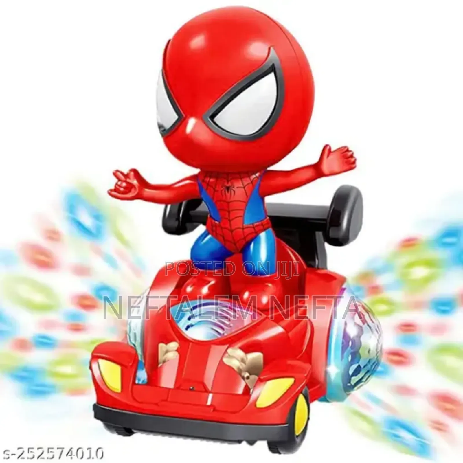 360° Rotating Mermaid Toy With Lights