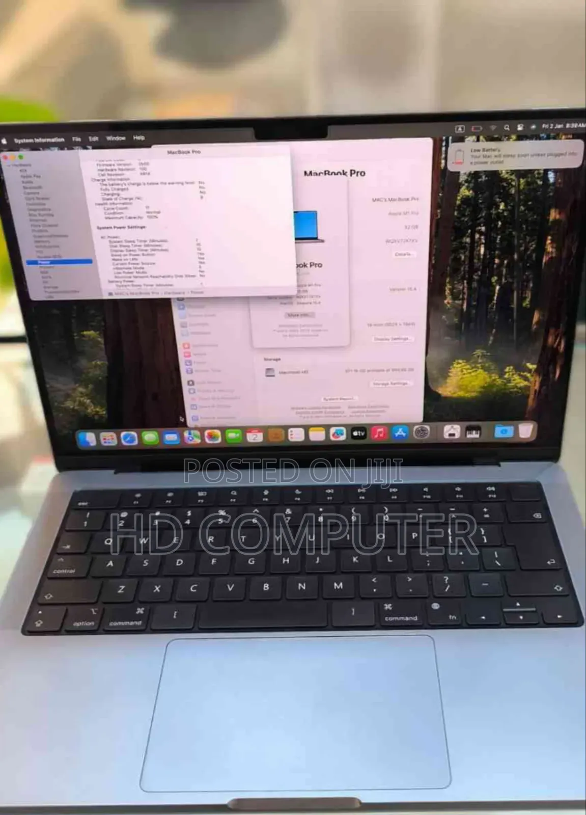 New Laptop Apple MacBook Pro M1 16GB Apple M1 Pro SSD 1T