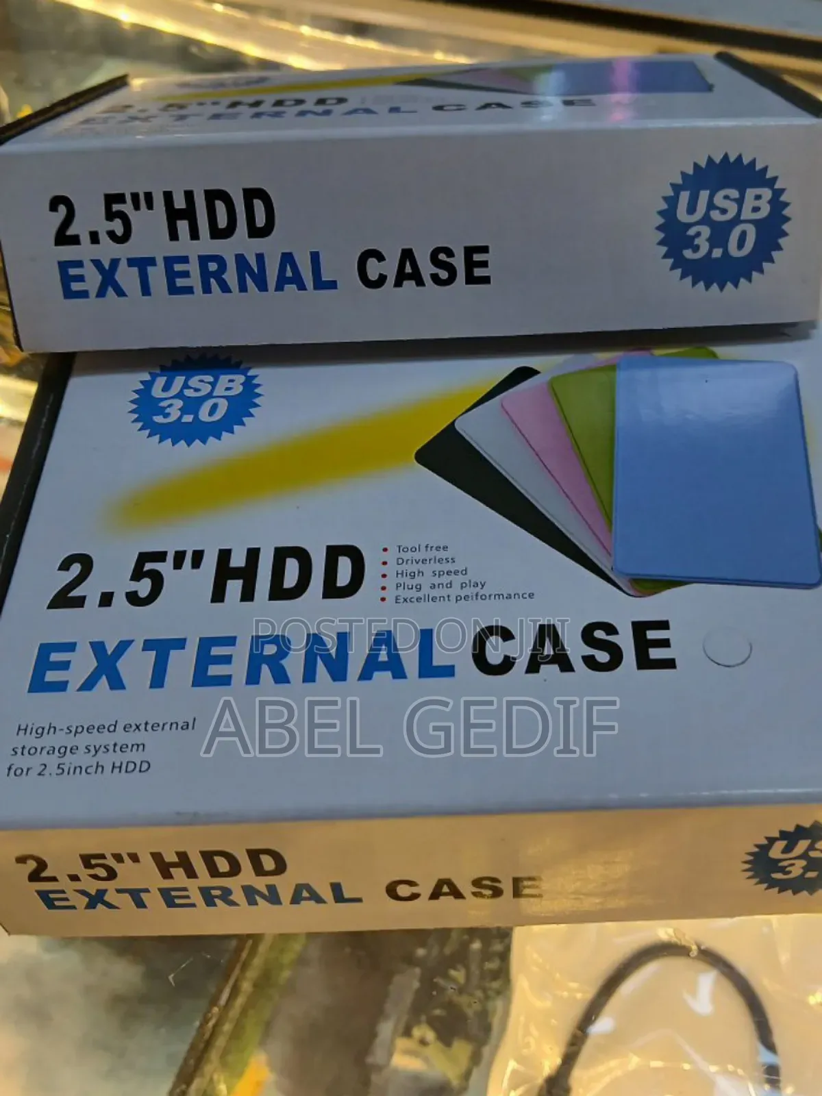 2.5” HDD External Case – High-Speed Usb 3.0 Enclosure 
