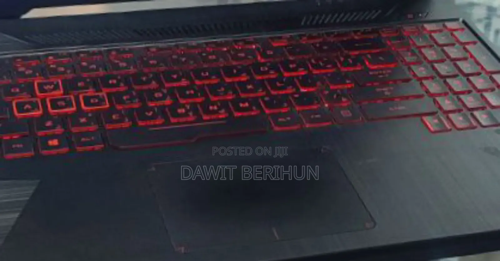 New Laptop Asus TUF Gaming A15 16GB Intel Core I7 HDD+SSD 256GB