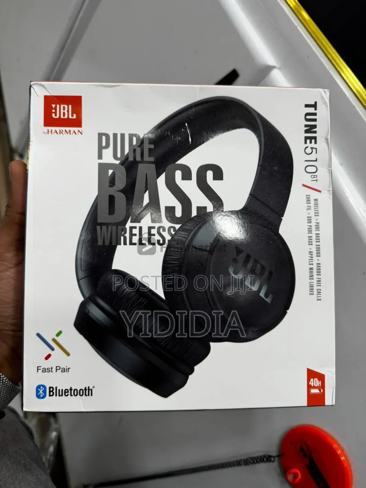 JBL - Pure Bass Sound Headset + Delivery