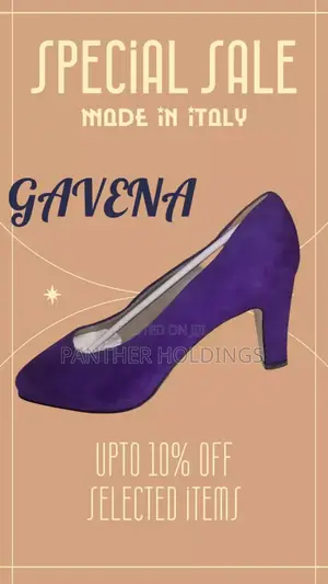 Photo - Gavena Italian Luxury Purple Heels Size 39