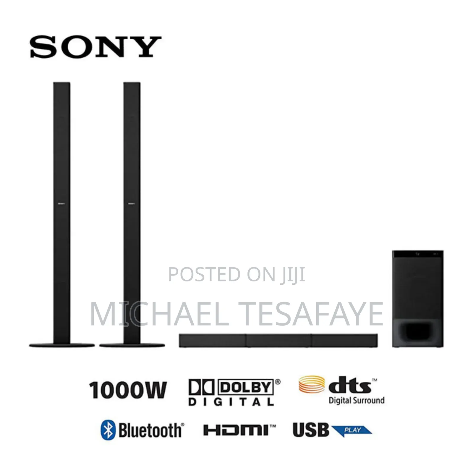 Sony 1000w Ht-S700rf - 5.1ch Home Cinema Soundbar System