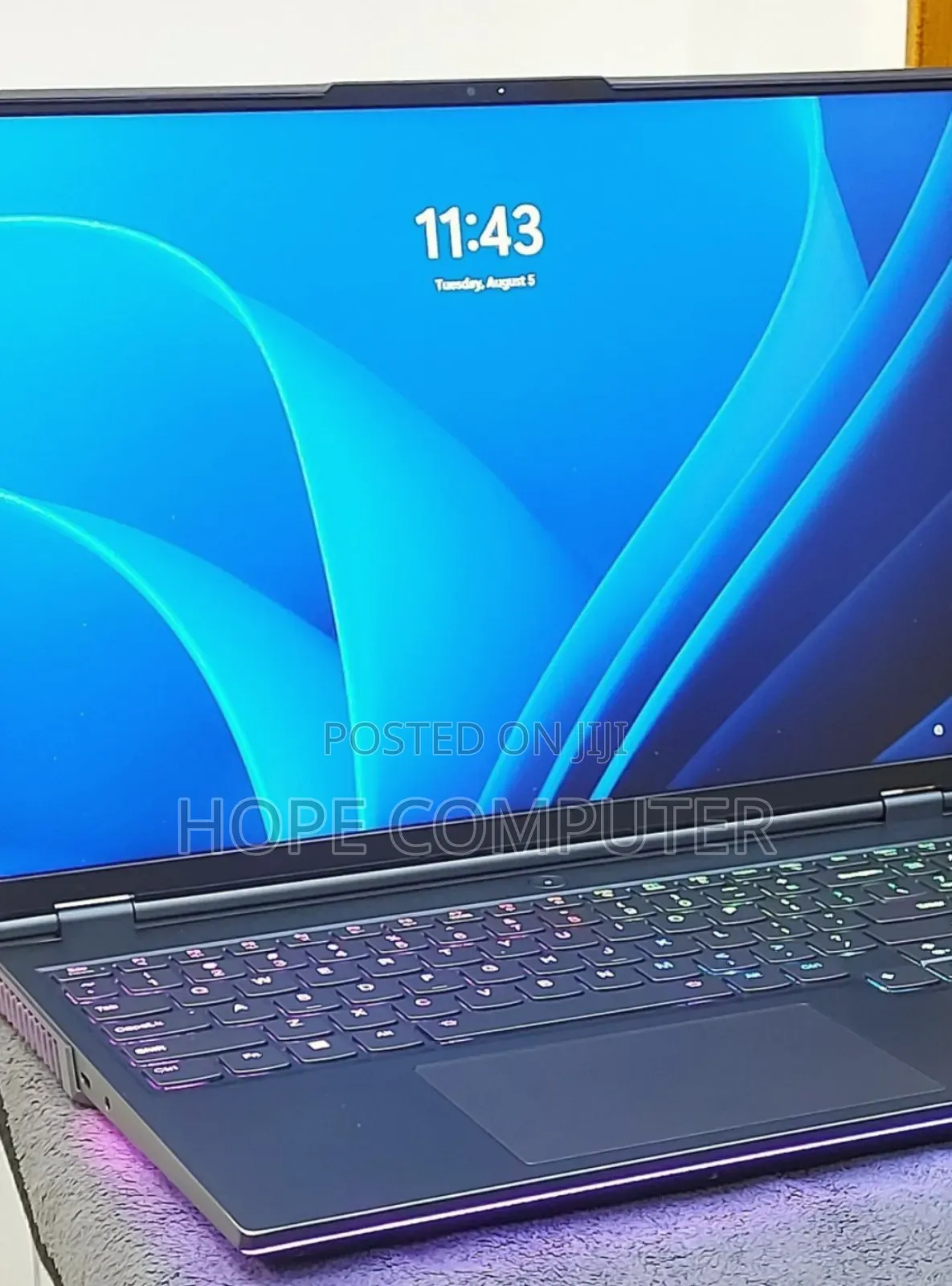 New Laptop Lenovo Legion 5 16GB AMD Ryzen 9 SSD 1T