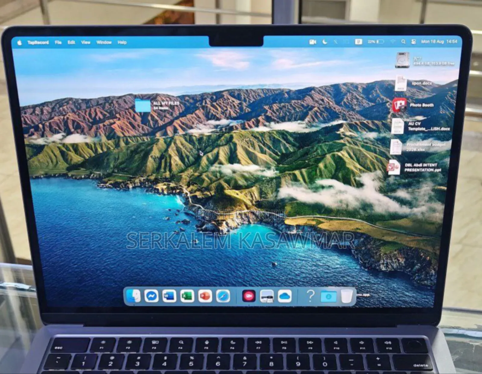 New Laptop Apple MacBook Air 8GB Apple M2 SSD 512GB