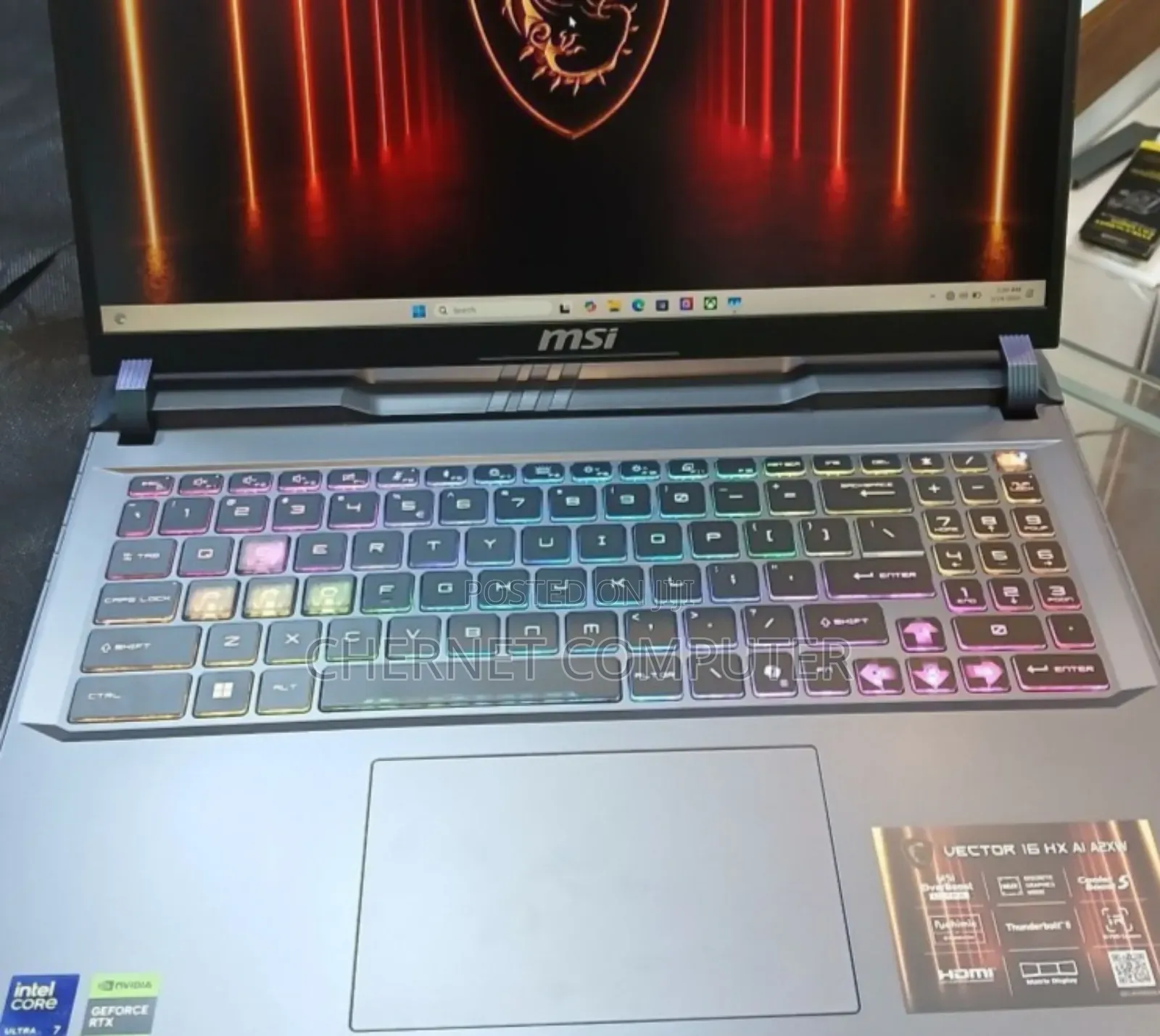 New Laptop MSI 16GB Intel Core Ultra 7 SSD 1T