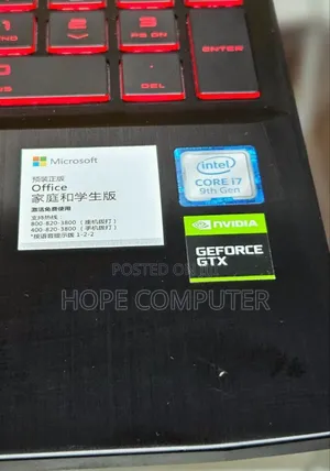 New Laptop HP Omen X 16GB Intel Core I7 SSD 512GB