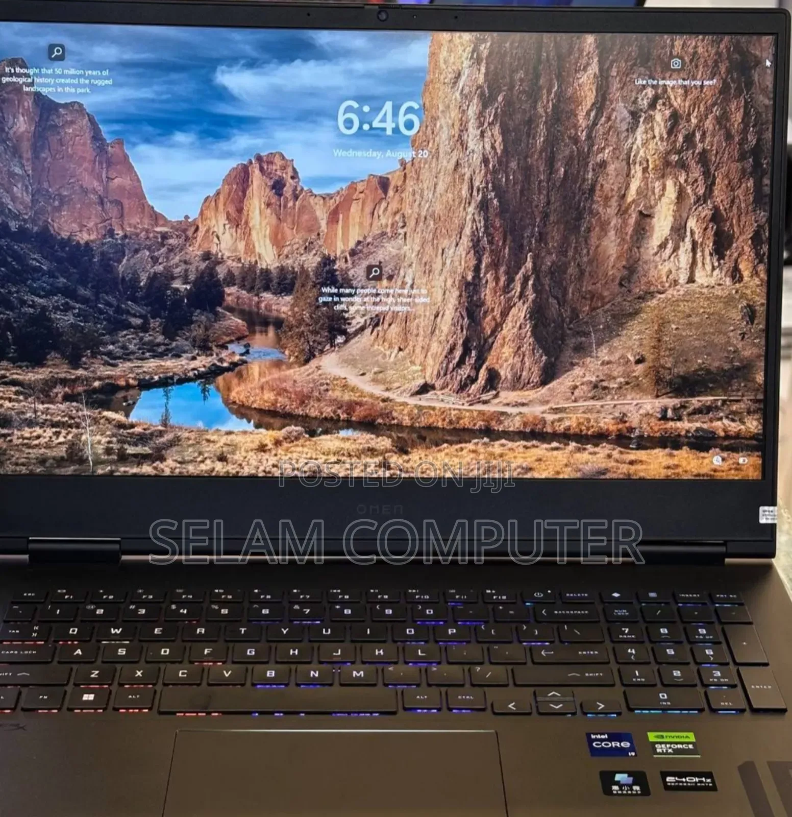New Laptop HP Omen 16 16GB Intel Core I9 SSD 1T