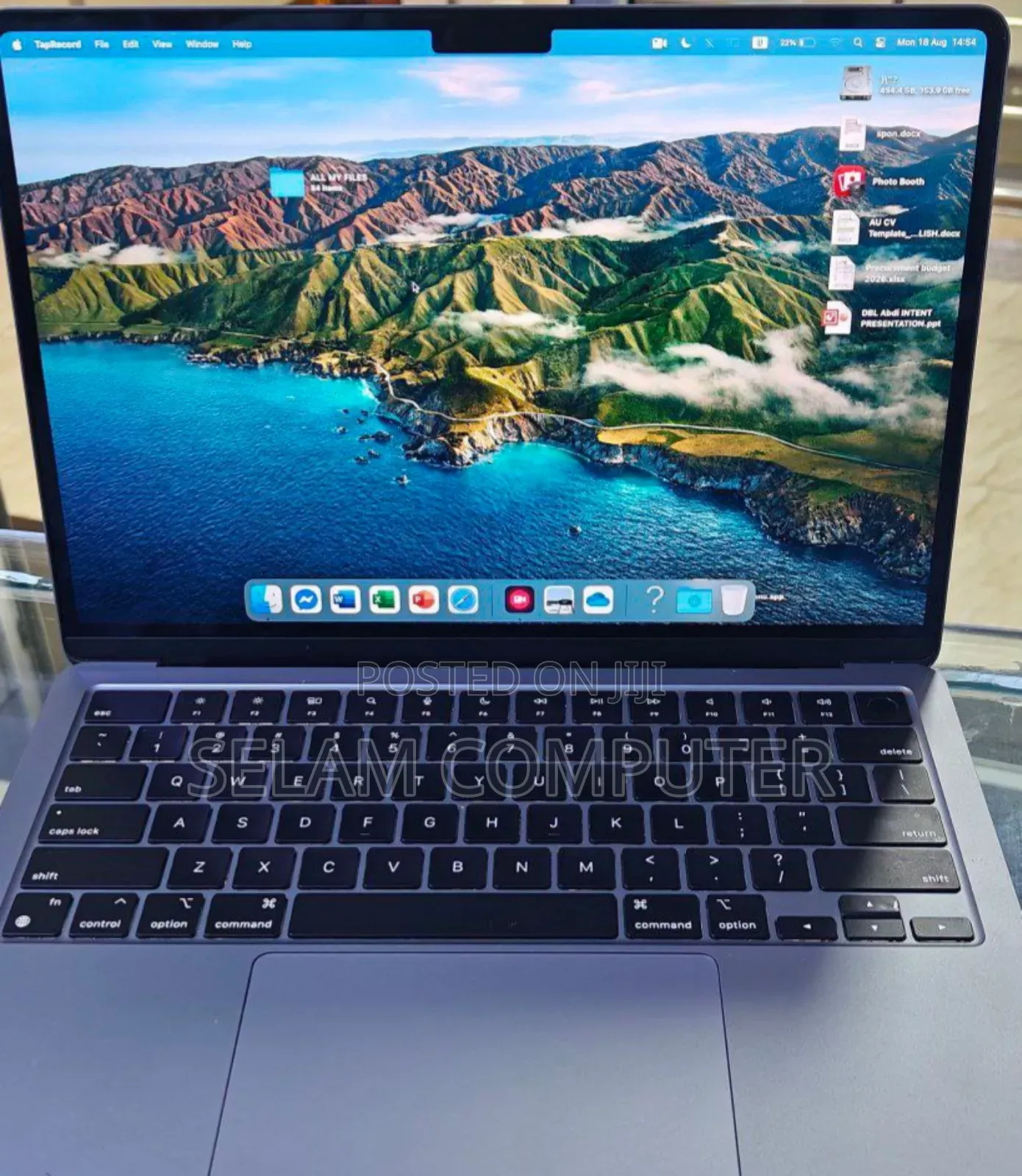 New Laptop Apple MacBook Air 2022 M2 8GB Intel Core M2 SSD 512GB