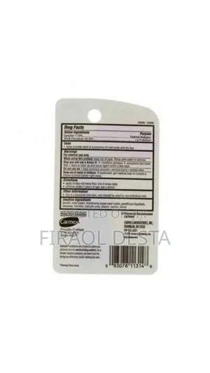 Carmex a Nutrient-Rich