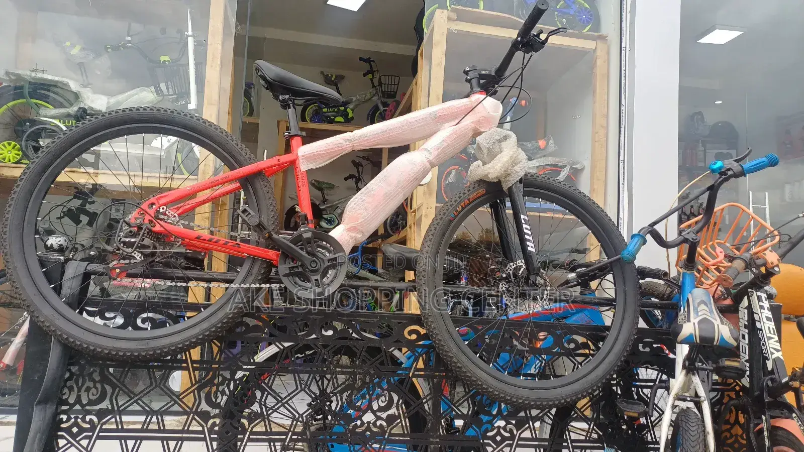 የማውንቴን ብስክሌት | New Adult Mountain Bicycle (Red Color)