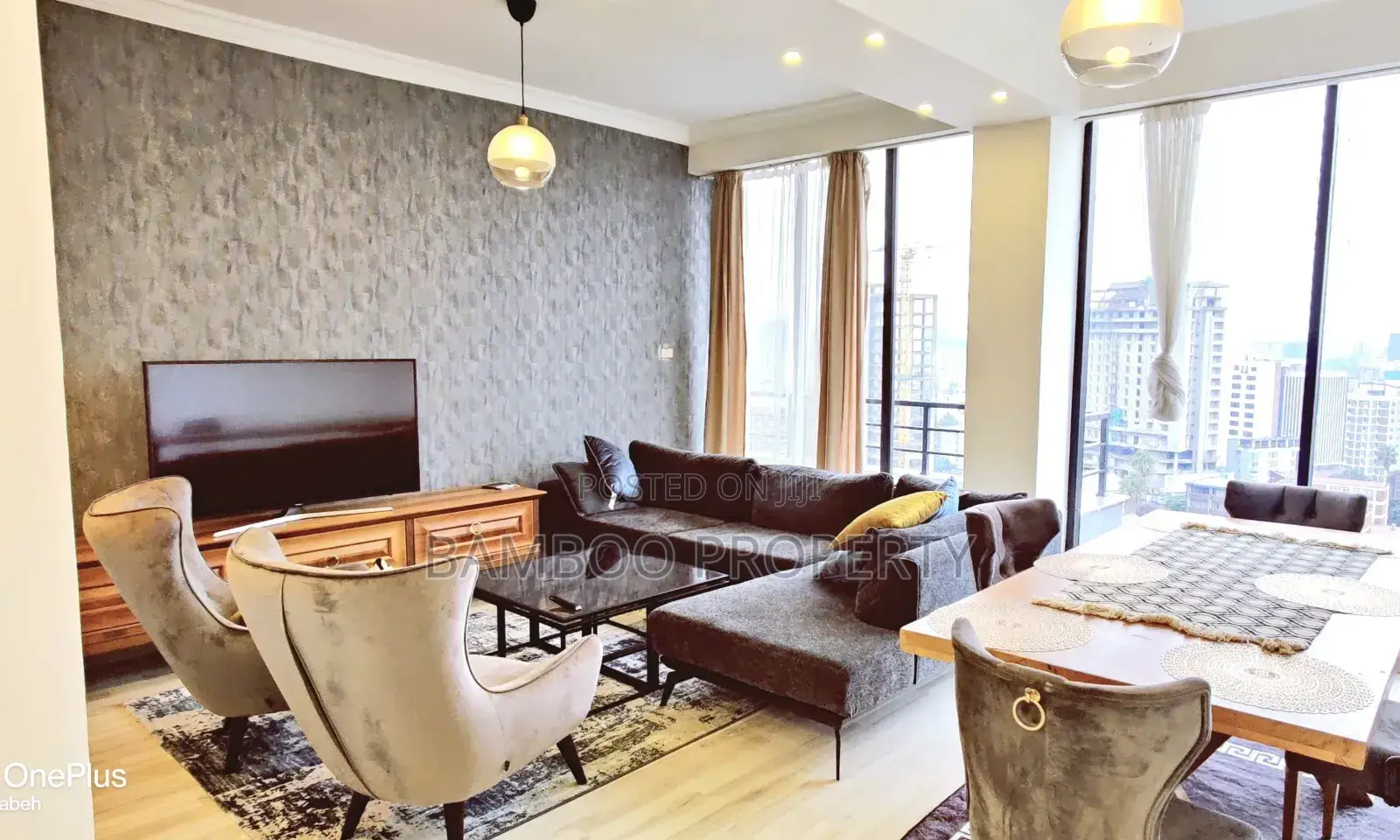 Furnished 4bdrm Apartment in Bole for rent