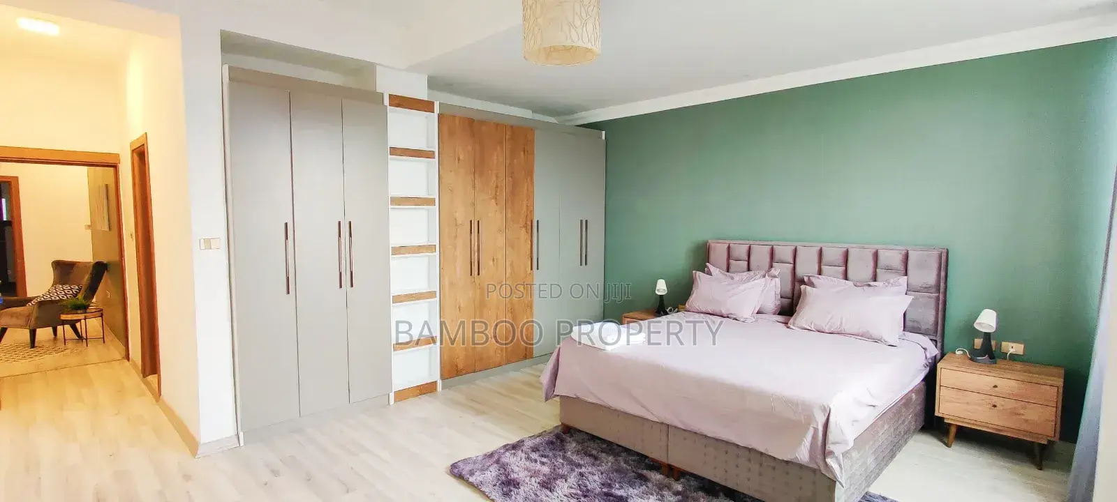 Furnished 4bdrm Apartment in Bole for rent