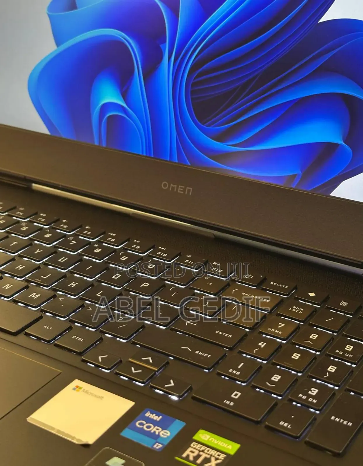 New Laptop HP Omen 16 16GB Intel Core I7 SSD 512GB