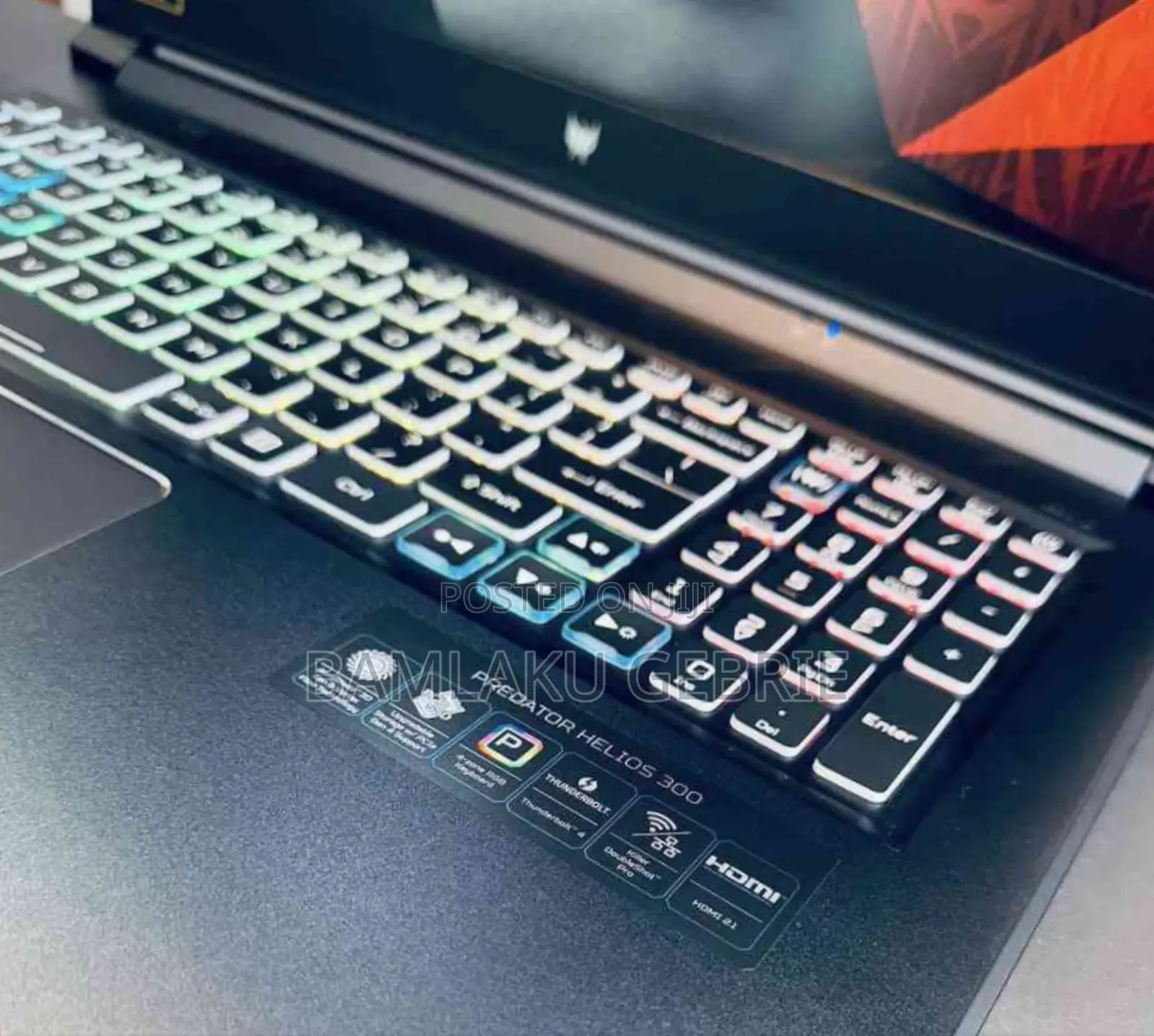 New Laptop Acer Predator Triton 300 16GB Intel Core I9 SSD 1T