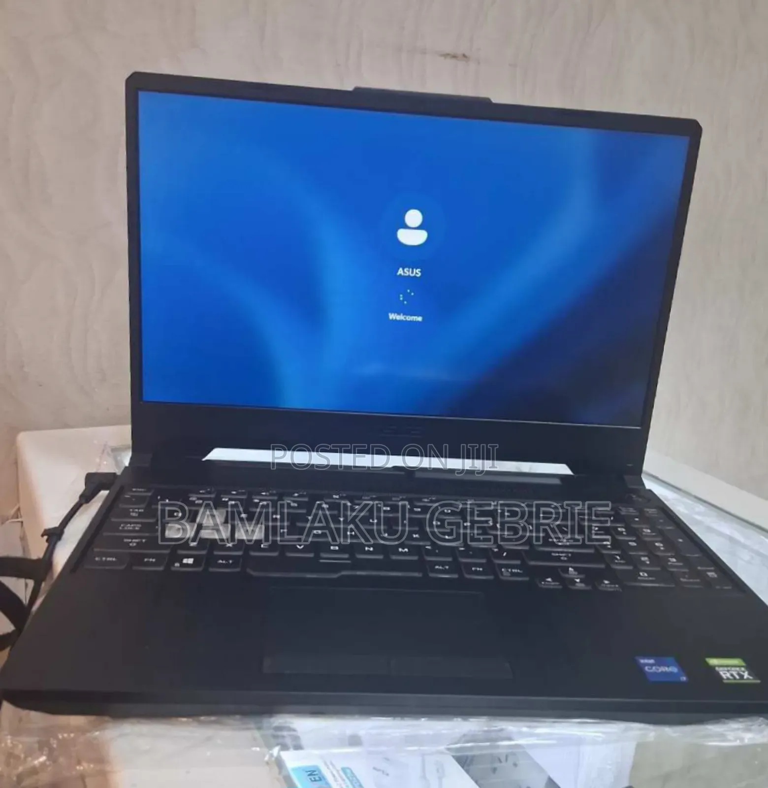 New Laptop Asus TUF Gaming A15 16GB Intel Core I9 SSD 512GB