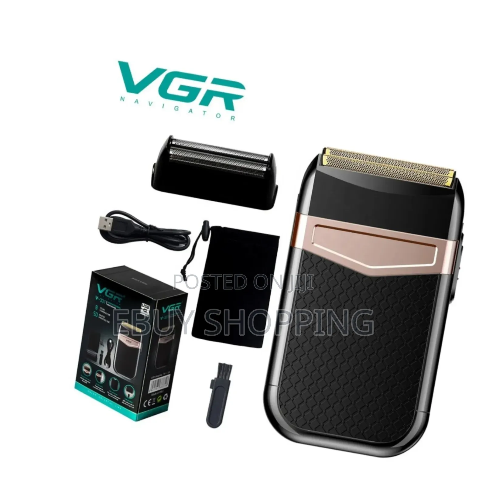 Vgr Rechargeable Shaver – Fast Gentle Hair Removal